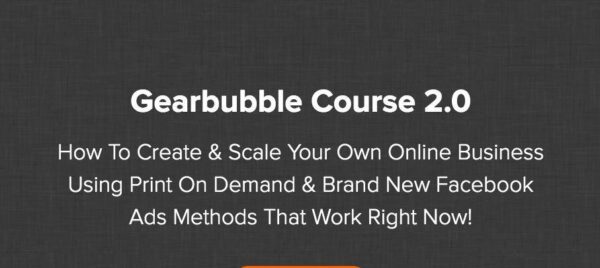 Gearbubble Course 2.0 by Will Haimerl
