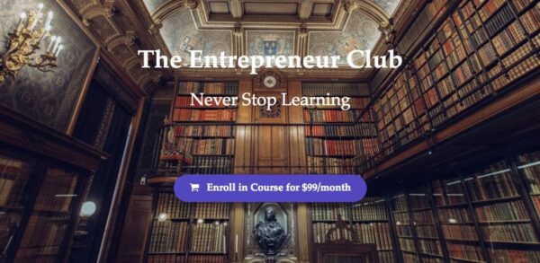 Entrepreneur Club + Bonus by Sean Vosler