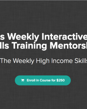 High-Income Weekly Skills Training by Jason Capital
