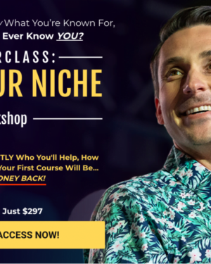 Nail Your Niche Masterclass by James Wedmore