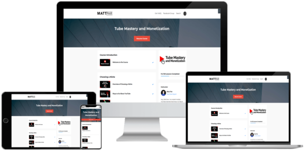 Matt Par – Tube Mastery and Monetization