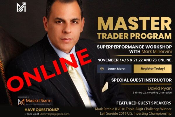 5-Day Master Trader Program ONLINE EVENT by Mark Minervini