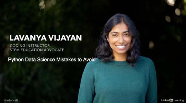 Python Data Science Mistakes to Avoid with Lavanya Vijayan