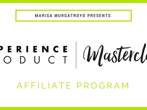 Marisa Murgatroyd Experience Product Masterclass