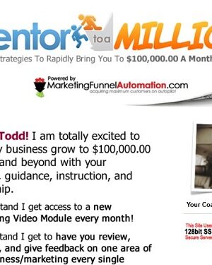 Todd Brown Mentor to a Million