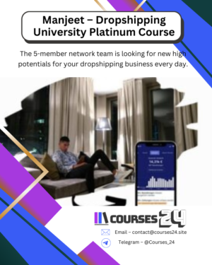 Manjeet – Dropshipping University Platinum Course