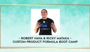 Ricky Mataka – Custom Product Formula