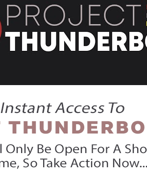 Steven Clayton & Aidan Booth – Project Thunderbolt