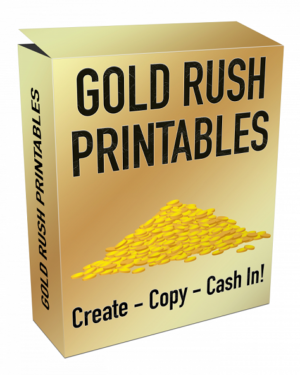 Gold Rush Printables – Etsy