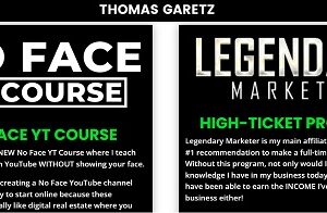 Thomas Garetz – High Ticket YT Secrets + No Face YT Course