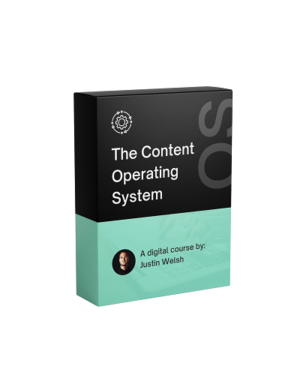 Justin Welsh – The Content Operating System