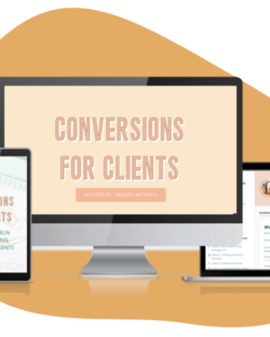 Conversion For Clients by Brandi Mowles