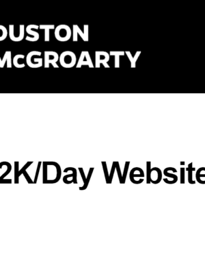 Duston Mcgroarty – 2K a Day Website