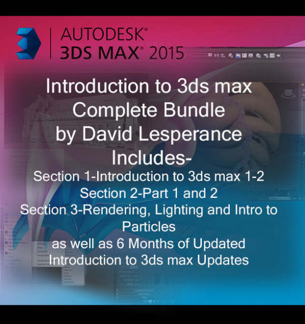 Gumroad - Intro to 3ds Max Bundle - David Lesperance