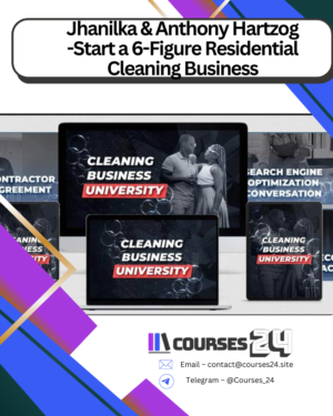 Jhanilka & Anthony Hartzog -Start a 6-Figure Residential Cleaning Business