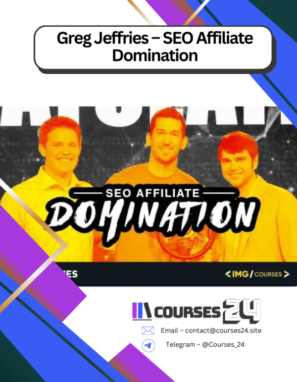 Greg Jeffries – SEO Affiliate Domination