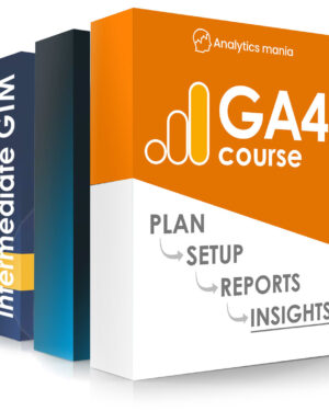 GA4 Course + Two Google Tag Manager Courses by Julius Fedorovicius