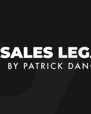 Sales Legacy Masterclass – Patrick Dang