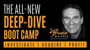 Read more about the article Bruce Whipple – The All New Deep-Dive Boot Camp 2021