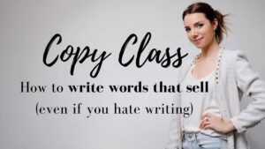 Read more about the article Copy Class with Kelsey Formost