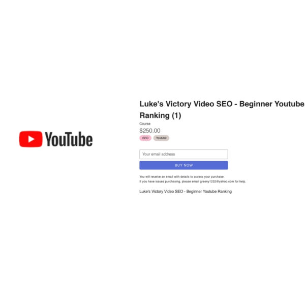 Holly Stark - Luke's Victory Video SEO - Beginner Youtube Ranking (1)