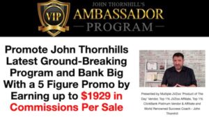 Read more about the article John Thornhill – Ambassador Program