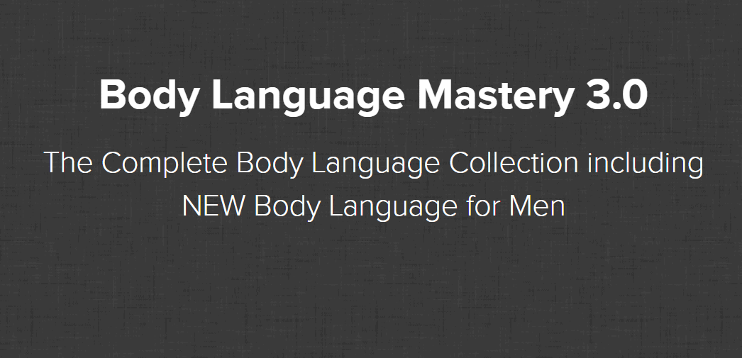 You are currently viewing MLD Jon – Body Language Mastery 3.0