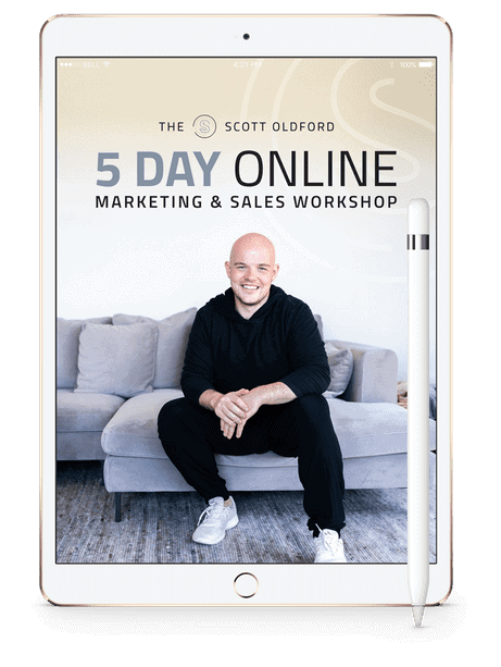 You are currently viewing Scott Oldford – The 5-Day Marketing + Sales Workshop