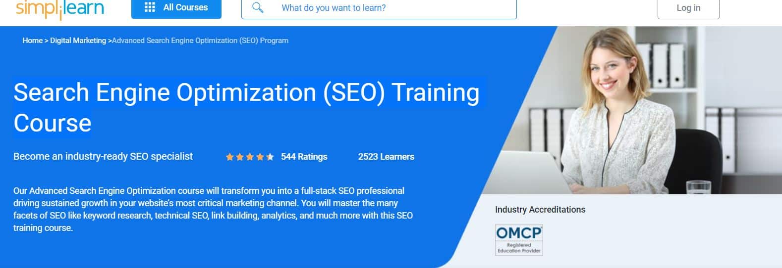 You are currently viewing Simplilearn – Search Engine Optimization (SEO) Training Course