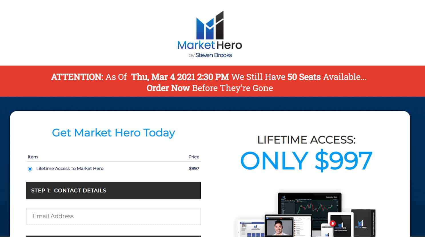 You are currently viewing Steven Brooks – Market Hero 2.0