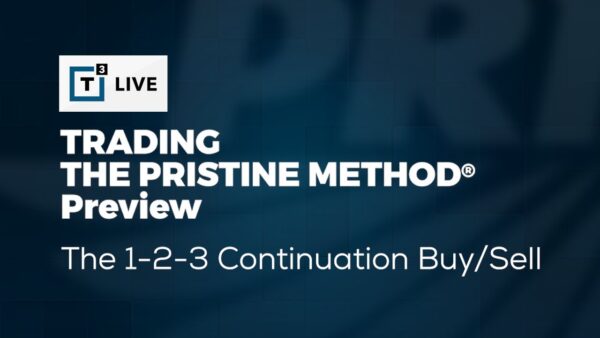 Trading the Pristine Method - T3 Live