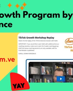 TikTok Growth Training by Keith Krance