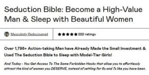 Read more about the article Masculinity Rediscovered – Seduction Bible