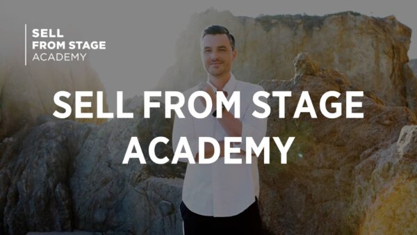 Sell From Stage Academy by Colin Boyd