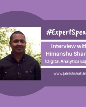 Himanshu Sharma – Sales ROI Accelerator and Google Analytics Mastery