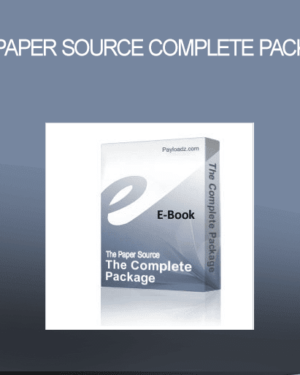 W. J. Mencarow – The Paper Source Complete Package