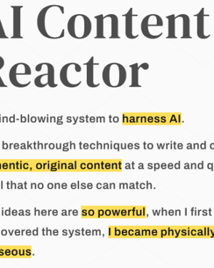 Rob Lennon – AI Content Reactor