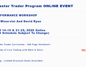 Mark Minervini – 5-Day Master Trader Program (Online Event)