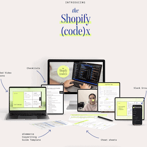 Shopify Code(x) Course by Lea Gucciardi