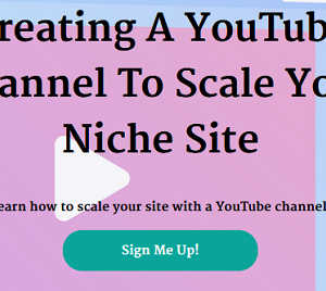 Shawna Newman – YouTube for Niche Sites