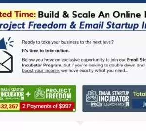 Anik Singal – Project Freedom+ Email Startup
