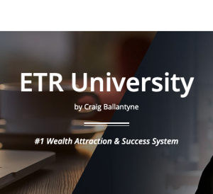 Craig Ballantyne – Complete ETR University