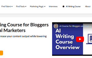 Geoff Cudd – AI Writing Course for Bloggers & Digital Marketers