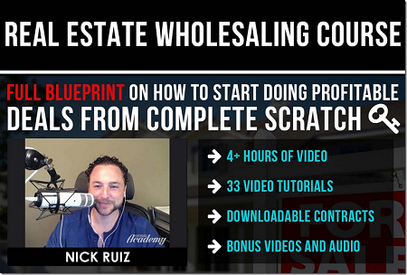 You are currently viewing Nick Ruiz – Real Estate Wholesaling Course