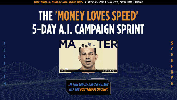 You are currently viewing Rich Schefren, Jay Abraham – 5-Day AI Campaign Sprint