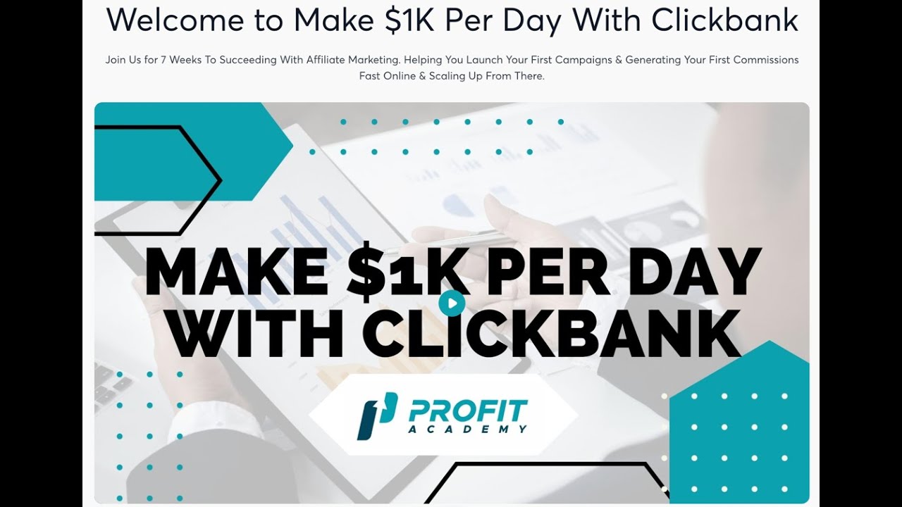 You are currently viewing Bazi Hassan – Profit Academy (Make $1k per day with Clickbank)