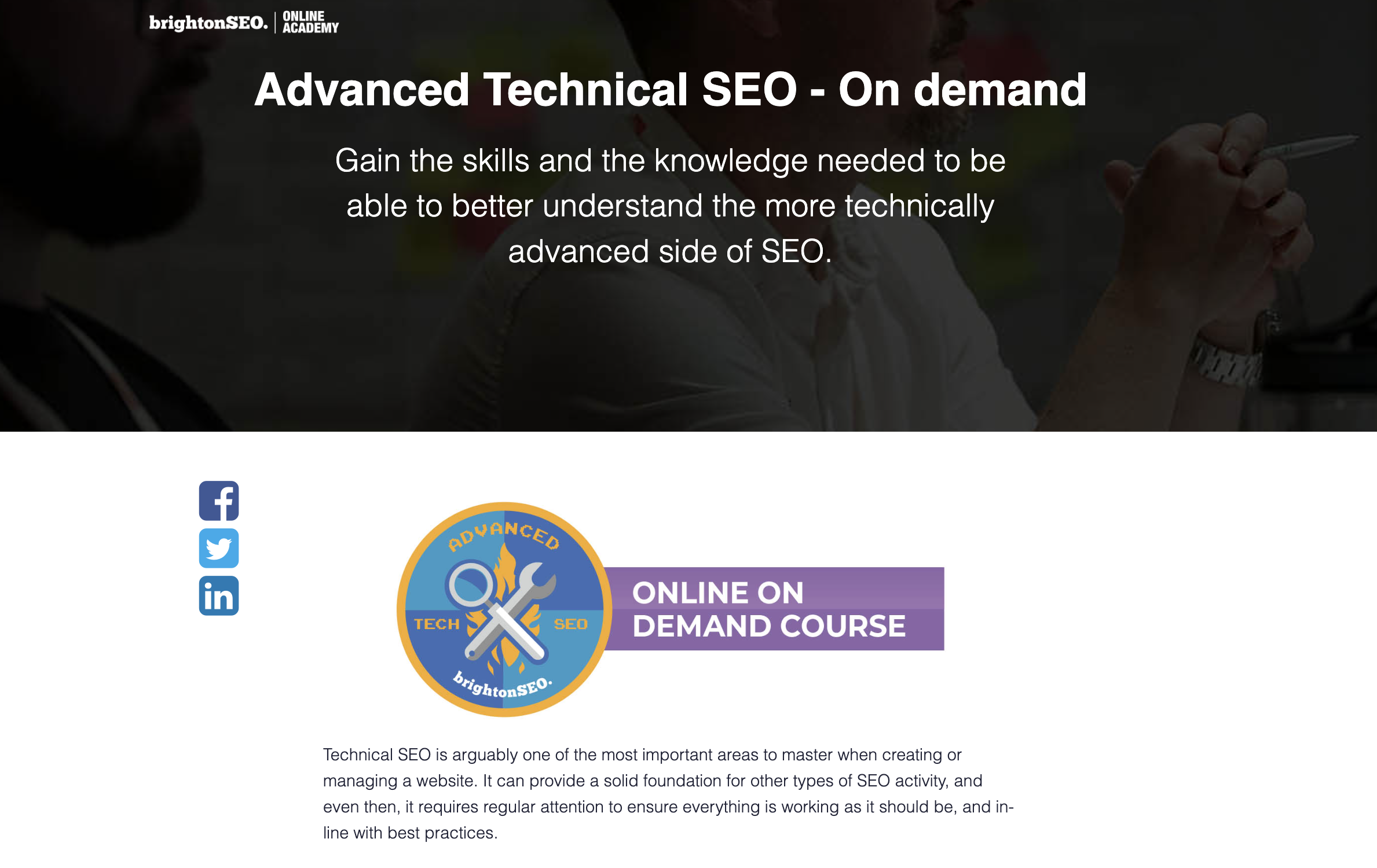 You are currently viewing Tom Pool – Advanced Technical SEO – On demand