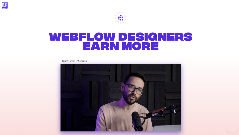 Read more about the article Ran Segall (Flux) – Webflow Masterclass 3.0
