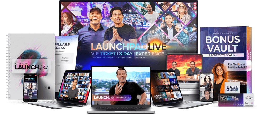 You are currently viewing Dean Graziosi, Tony Robbins – The Launchpad Program