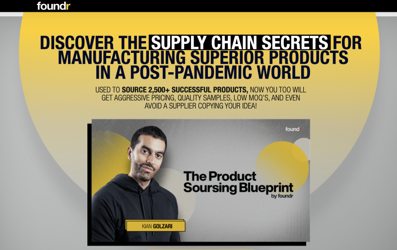 You are currently viewing Kian Golzari (Foundr) – The Product Sourcing Blueprint